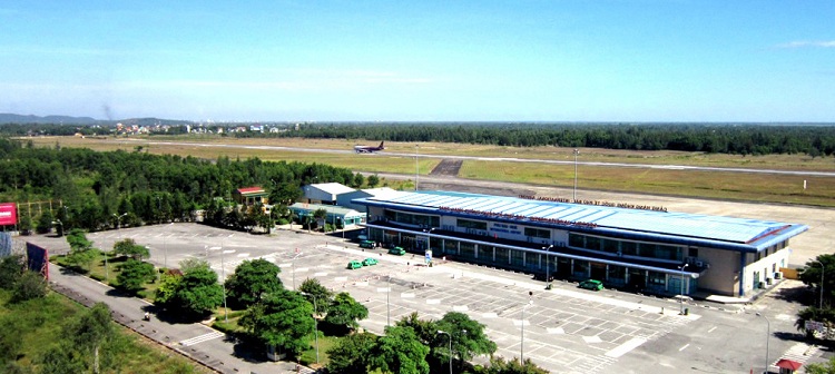 panorama hue airport